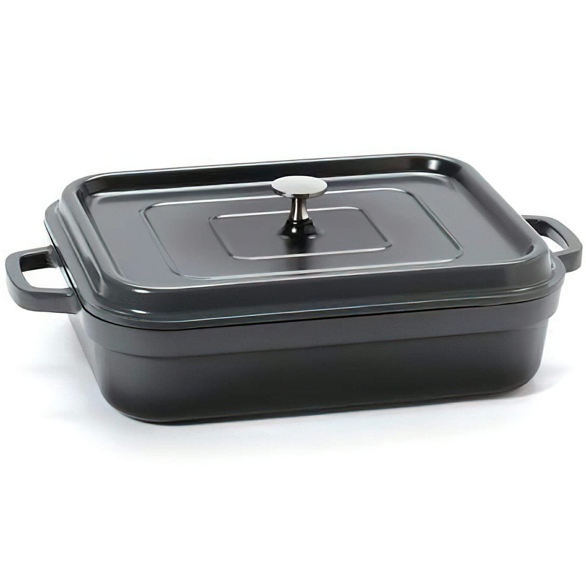 GET 7.5 Quart / Rectangular / Gray Dutch Ovens