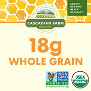 Cereal - Organic Corn Flakes Wheat Flakes Whole Grain Oats and Honey - Case of 10-13.5 oz. by Cascadian Farm – One Size, No Color, Pack of 10, Model 18923