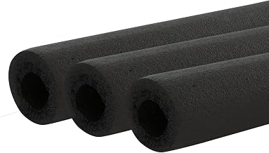 Allstar Performance Roll Bar Padding, 36 in Long, Foam, Black, Set of 3