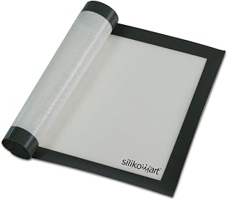 Silikomart Figerglass-Silicone Mat 23-5/8 Inch x 31-5/16 Inch for Food Preparation and Baking