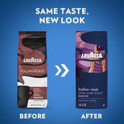 Lavazza Italian Roast Ground / 12 Ounce (Pack of 6) / Coffee Ground Coffee