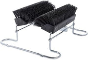 SPARTA Boot and Shoe Cleaning Brush 16.5" x 14.75" x 7", 6 lbs with Scraper for Heavy-Duty Dirt and Mud Remover at Homes, Farms, and Worksites, Polypropylene (Pp), Black