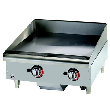 Star 624TCHSF Star-Max 24" Countertop Gas Griddle by Star Micronics – Stainless Steel, Model 530TF