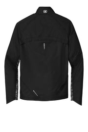 Trainer Jacket OE by OGIO – Polyester Blend, Blacktop/ Black/ Reflective, Model 969965