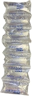 Brand Pre-Filled Cushioning Air Pillows 4'' x 8'', Clear, from Storopack, Pack of 175
