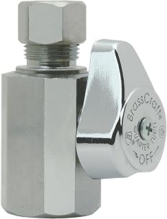 BrassCraft G2R12X CD 1/2x3/8CHR Straight Valve