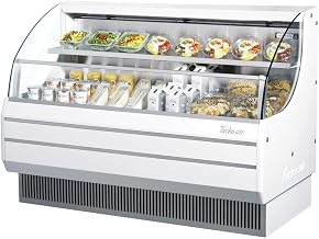 Turbo Air Horizontal Slim Open Display Cold Food & Beverage Grab & Go Merchandiser for Convenience Stores and Super Markets