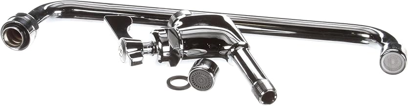 Krowne 21-139L Add-On Deck Mount Faucet with 12-Inch Spout, Polished Stainless Steel, 1 Count