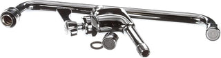 Krowne 21-139L Add-On Deck Mount Faucet with 12-Inch Spout, Polished Stainless Steel, 1 Count