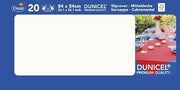 "Dunicel Slipcover, White, 84 x 84 cm, Pack of 20