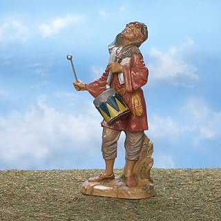 Fontanini by Roman, Jareth The Drummer Boy, 12" Collection, Nativity Figure, Made in Italy