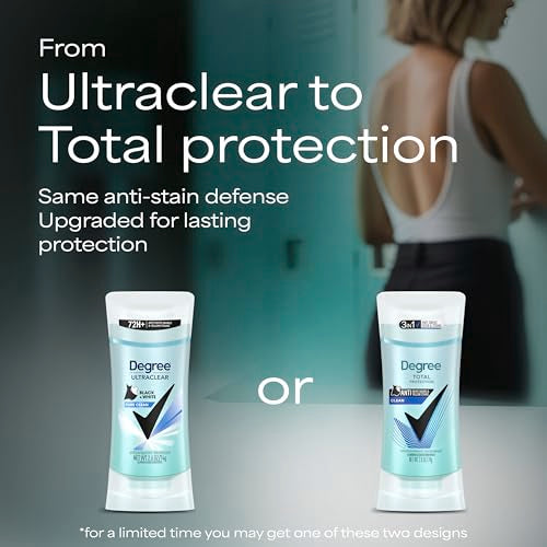 Degree WHITE / 2.6 Ounce (Pack of 1) / Black + White Pure Clean Antiperspirant Deodorant