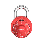Master Lock Red / 1 Pack / 1 Pack; Red Combination Padlocks
