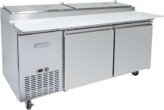 70 7/8" Pizza Prep Table w/Refrigerated Base, 115v