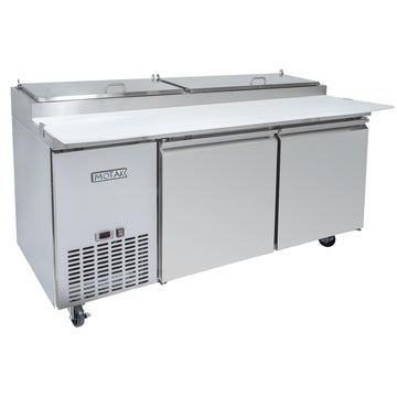 70 7/8" Pizza Prep Table w/Refrigerated Base by MOTAK – 75.59x37.01x45.67, In Description, Check Images, Model MPR-70-X
