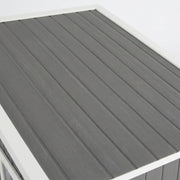 Brand Grey Engineered Wood Composite Outdoor Cat House by Bison Pets – Engineered Wood Composite Composite, Grey