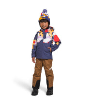 Kids Freedom Insulated Jacket by The North Face – 2T, Not specified, Cave Blue Collage Shapes Print, Model NF0A82YJOOA