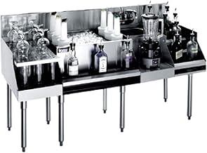 Krowne Metal KR18-W66C-10 Royal 1800 Series Drainboard/Cocktail/Blender/Liquor Station