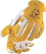 Black Stallion Men's Versatile Grain Cowhide Palm Drivers Glove
