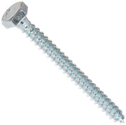 Steel Lag Screw by Small Parts – 3/8"-7, Steel, zinc, Pack of 50
