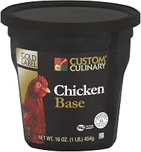 Custom Culinary Gold Label Chicken Base, 1 Pound -- 6 per case.