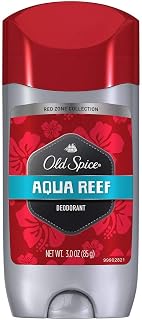 Old Spice Red Zone Aqua Reef Deodrant 3 Oz, Pack of 18