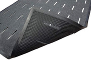 Grip Black Slip Resistant Floor Mat by SR Max – 3' x 5' (Rectangular), Rubber, Black, Model SRMAT