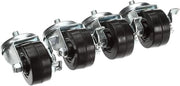 For Traulsen CK24 Appliance Kit Four 3.50 In Stem Casters