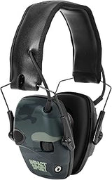 Howard Leight by Honeywell Impact Sport Sound Amplification Electronic Shooting Earmuff, MultiCam Black (R-02527)