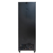 27 1/8" One Section Display Freezer by MOTAK – 30.31x30.71x87.01, In Description, Black, Model MGD-1DF-27-X
