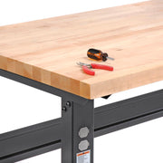 Global Industrial Black/Maple / 30"L x 72"W x 3"H / Industrial Workbenches