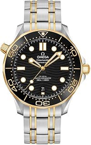 Omega Diver 300M Automatic Chronometer Black Dial Men's Watch 210.20.42.20.01.002