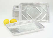 Aluminum 1/4 Size Sheet Cake Pan by Handi-Foil – 1/4 Size, 55.0 ounces, Aluminum, Silver, Pack of 100