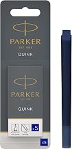 Parker 1950382 Quink Fountain Pen Refill Pack of 5