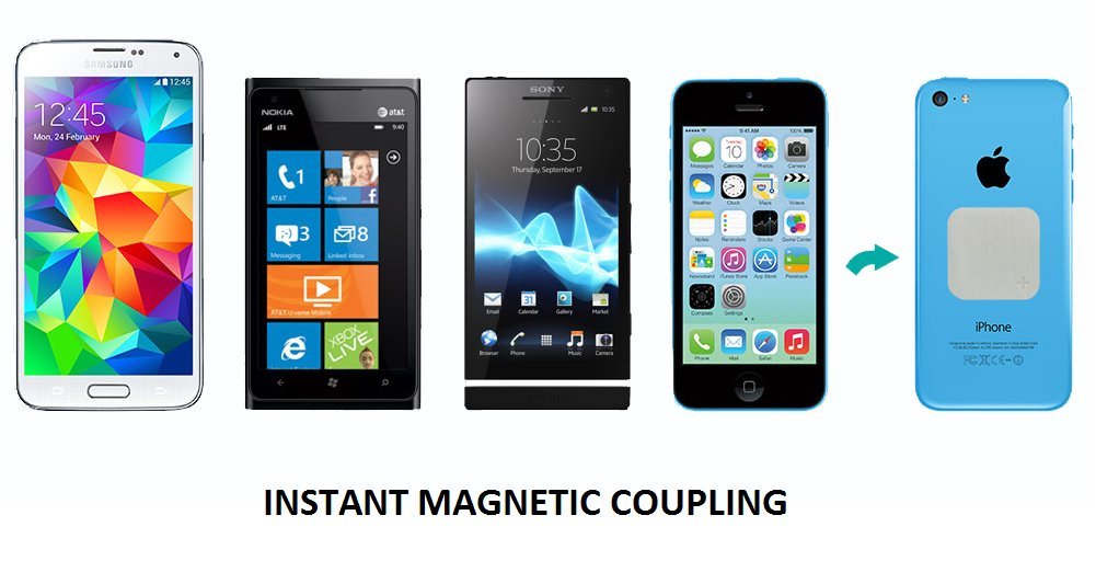 +Trip One-Touch Smartphone Airvent Magnetic Car Mount by Logitech – Small, Polished Chrome, Model 989-000119