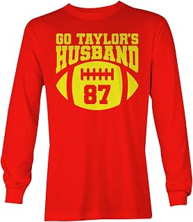 Go Taylor's Husband - Funny Singer Sports Unisex Long Sleeve Shirt