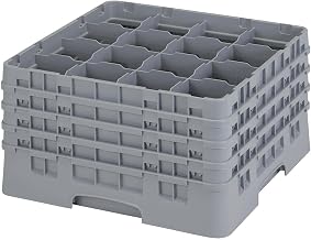Cambro (16S900151) 16 Compartment Stemware & Tumbler Glass Rack - Camrack