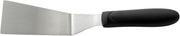Winco 4 1/4" x 2 3/16" Black Offset Plastic Grill Spatula, Handle