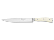 Classic Ikon Crème 8 Inch Carving Knife by Wüsthof – 8", Alloy Steel, Crème, Model 1040430720