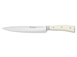 Classic Ikon Crème 8 Inch Carving Knife by Wüsthof – 8", Alloy Steel, Crème, Model 1040430720