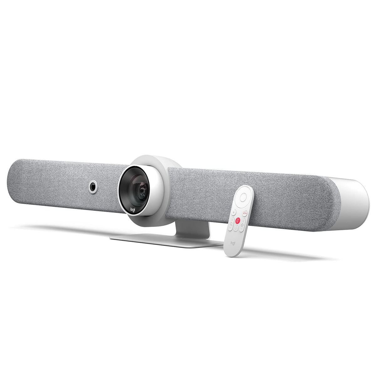 Rally Bar All-in-One Video Conferencing by Logitech – 6.5" x 35.8" x 5.1", White, Model 960-001320
