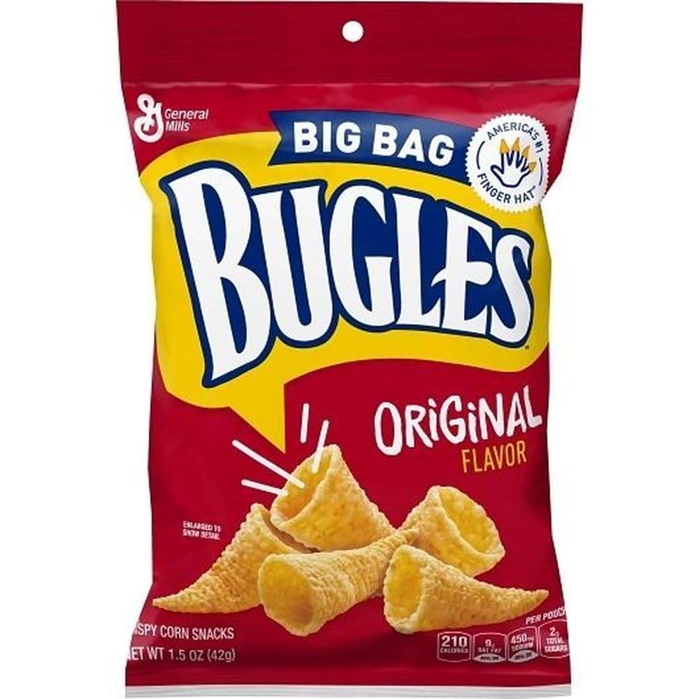 Bugles Original Chips by General Mills – 1.5 Ounce (Pack of 36), Pack of 36