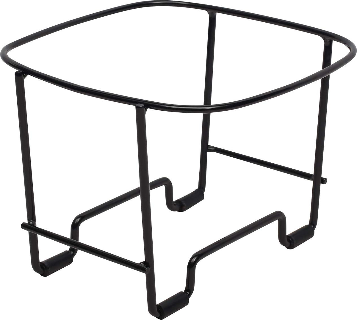 Kleen-Pail® Vinyl Coated Stainless Wire Stand Only (for 6 Qt Bucket) Black by San Jamar – (for 6 Qt Bucket), 6.0 quarts, Vinyl, Black, Model KPS196