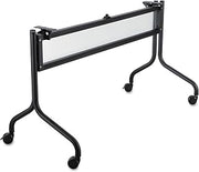 Safco Products 2031BL Impromptu Table Base for 60" and 72" Wide Table Tops (Sold Separately), Black
