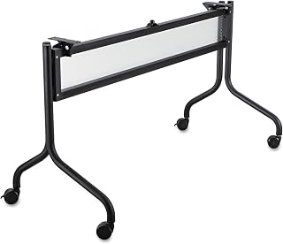 Safco Products 2031BL Impromptu Table Base for 60" and 72" Wide Table Tops (Sold Separately), Black