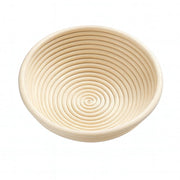 Saint Germain Bakery Round Banneton Basket with Liner, 9 Inch, Brown