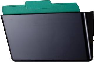 Officemate Wall File Letter Size, Black (21432)