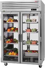 Turbo Air PRO-50R-G-PT-N Pro Series Two Section Reach-In Refrigerator with Four Glass Doors