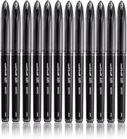 Uni-Ball AIR Micro - 0.5mm Fine Rollerball - Pack of 12 - Black