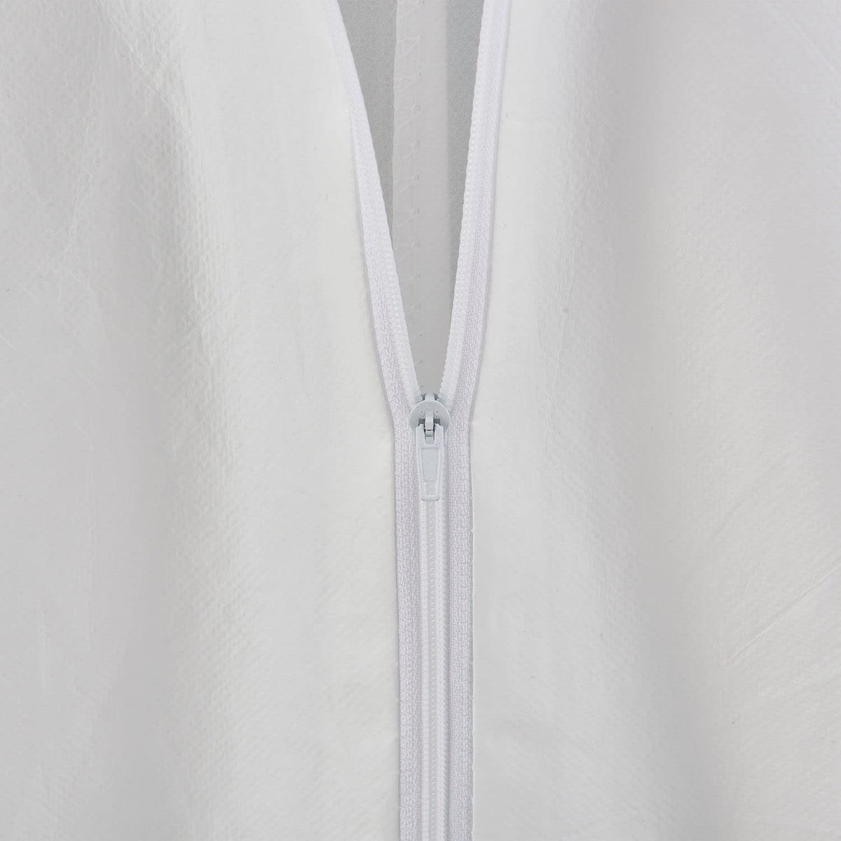 Disposable Microporous Coverall by Global Industrial – Large, 60% Polypropylene/40% Polyethylene, White, Model KC-MIC-60G-CVL-L-E